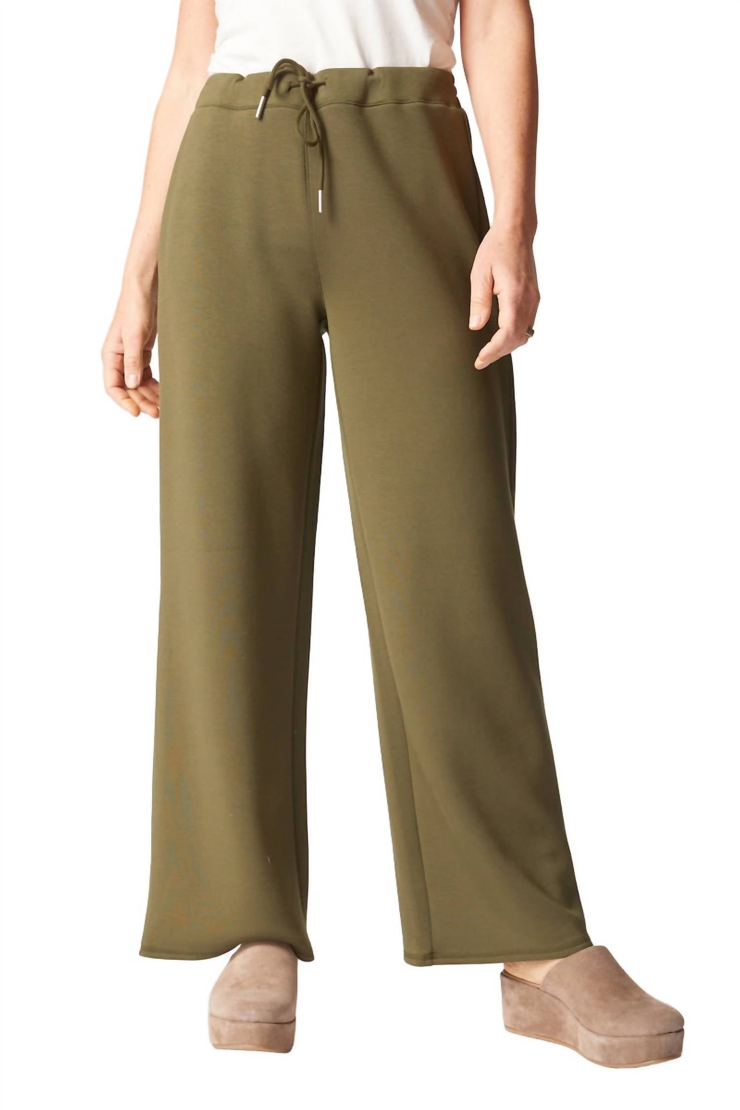 habitat Passport Knit Travel Pant in forest - women's pants