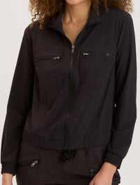 Wearables Women's Active Quinn Bomber Jacket in black - women's top