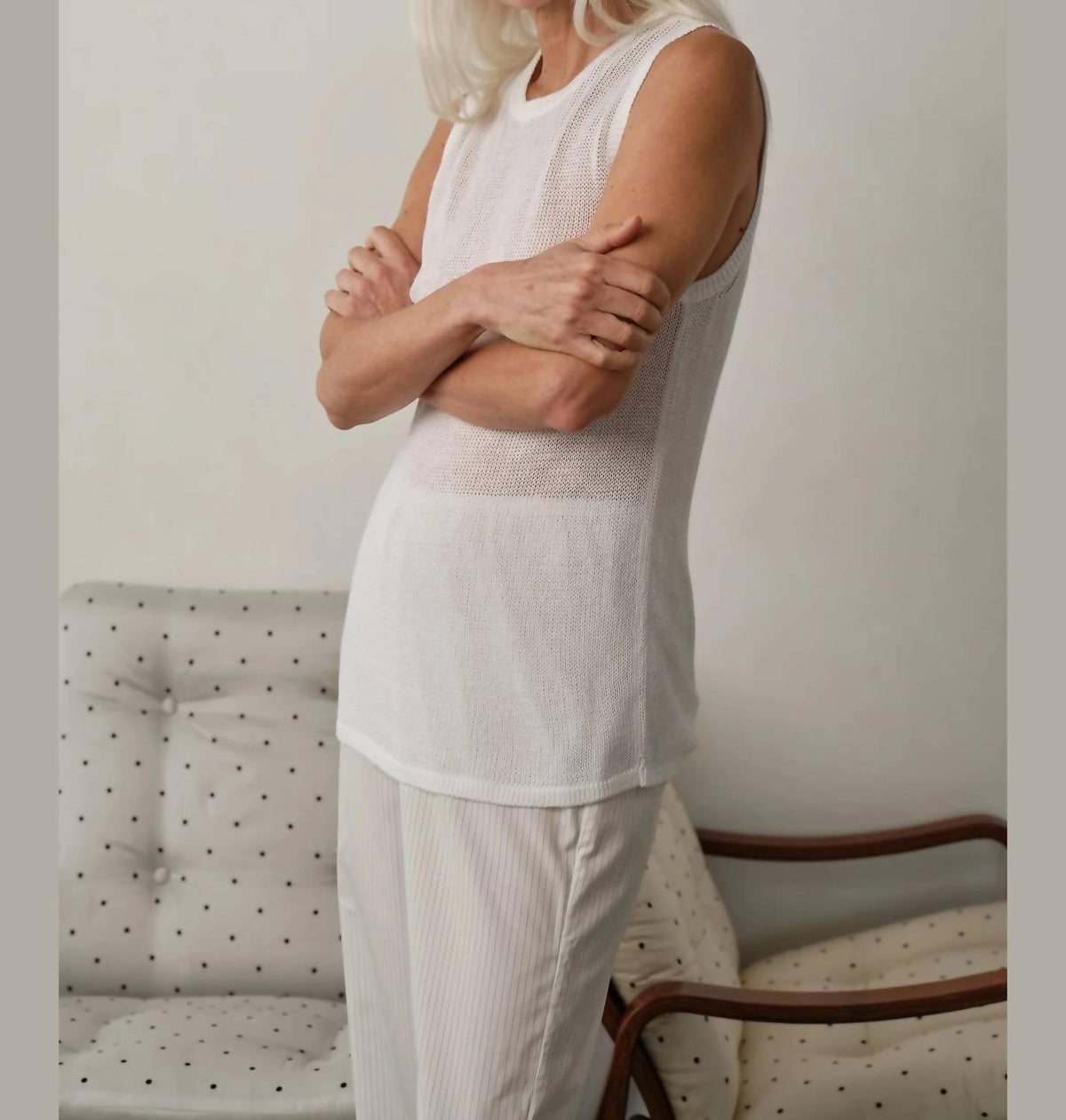 Donni. - Knit Shell Top