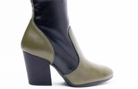 Hogan - Women's Two-tone Block-heel Boots