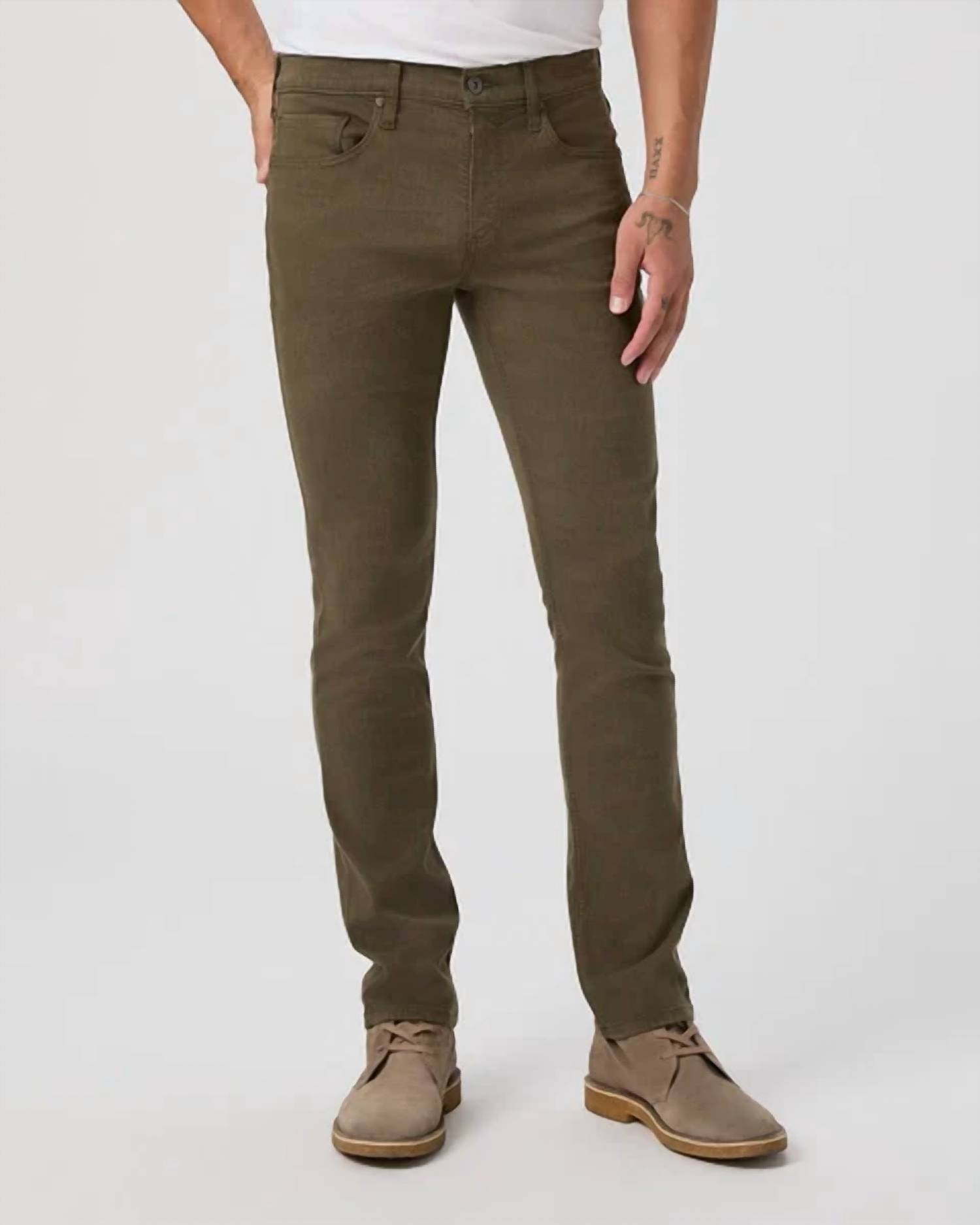 Paige - Men's Transcend Federal Slim Straight Jean