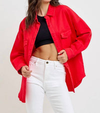Risen - Oversized Shirt Jacket