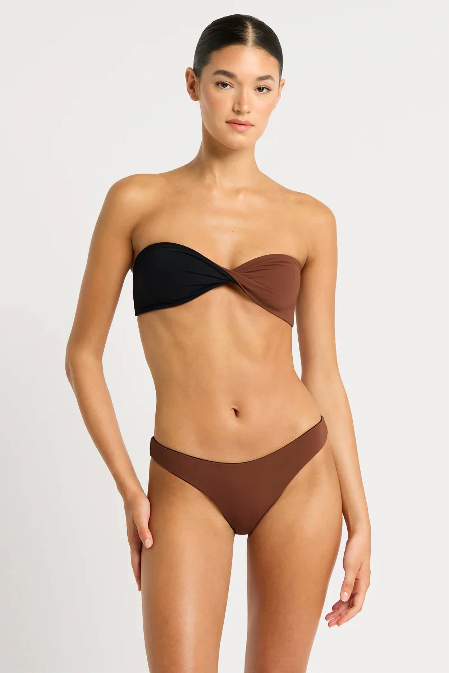 Bond-Eye - Ida Tie Back Bandeau Bikini Top