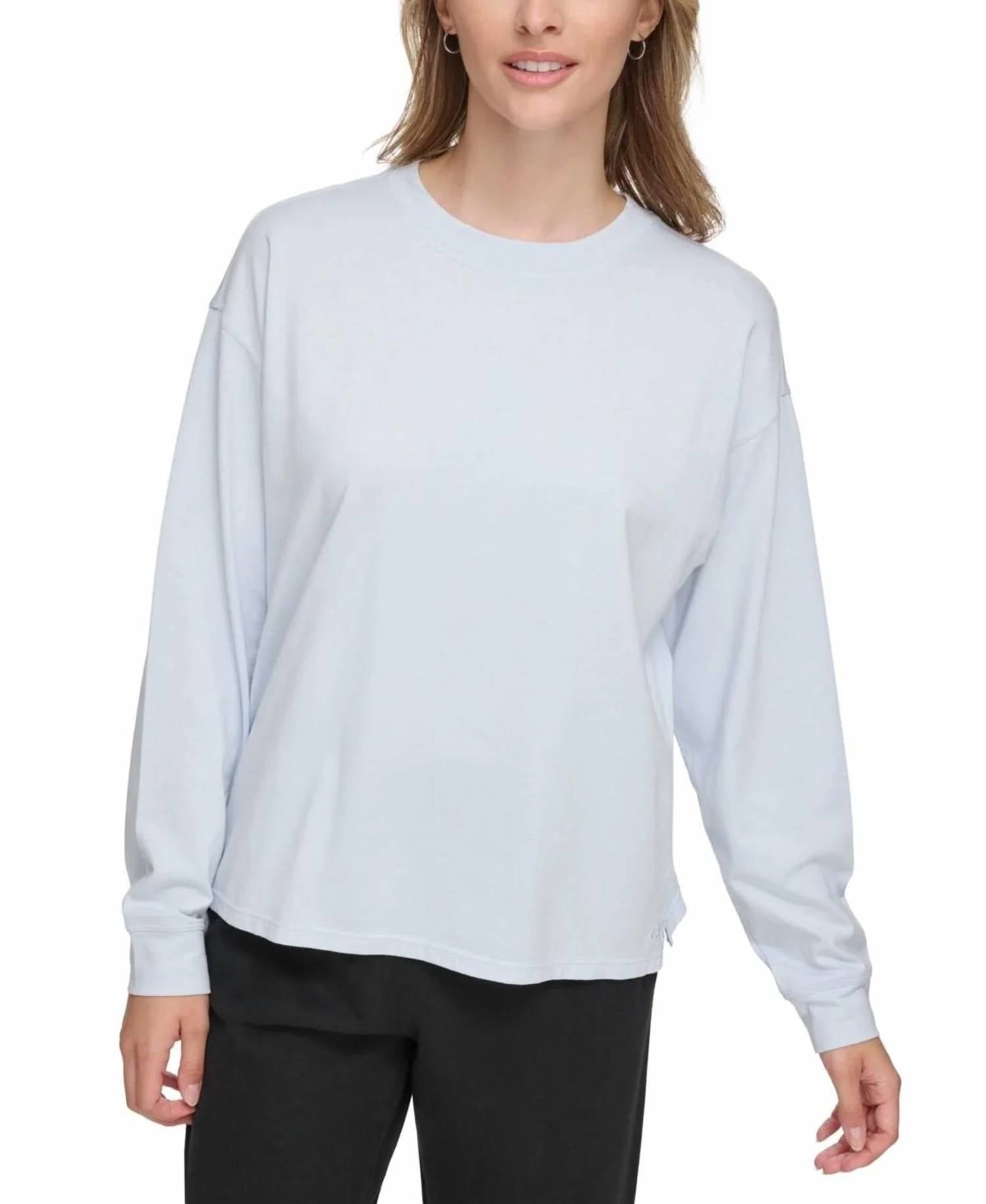 Calvin Klein - Long-sleeve Crewneck T-shirt