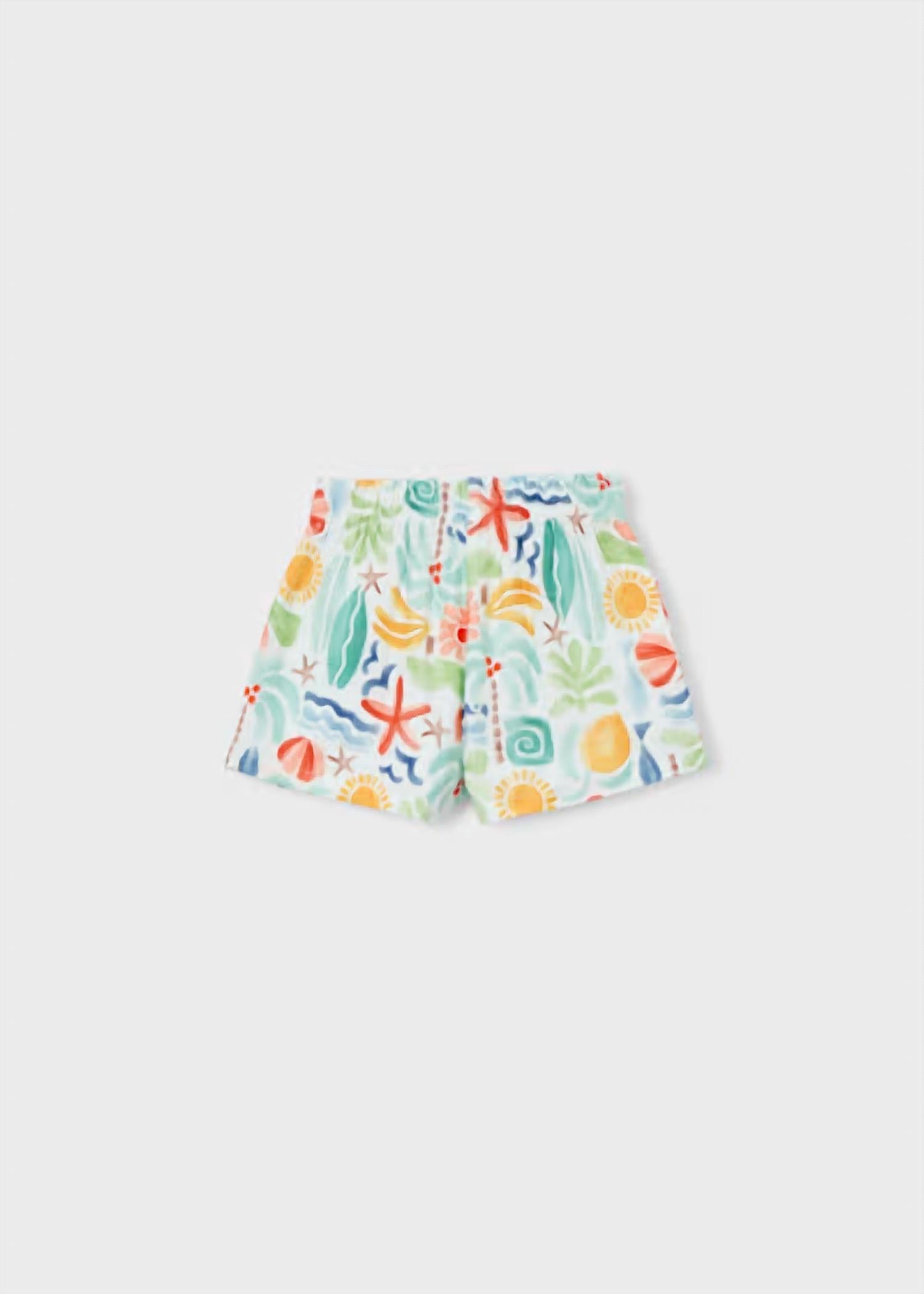 Mayoral - Bow Patterned Shorts