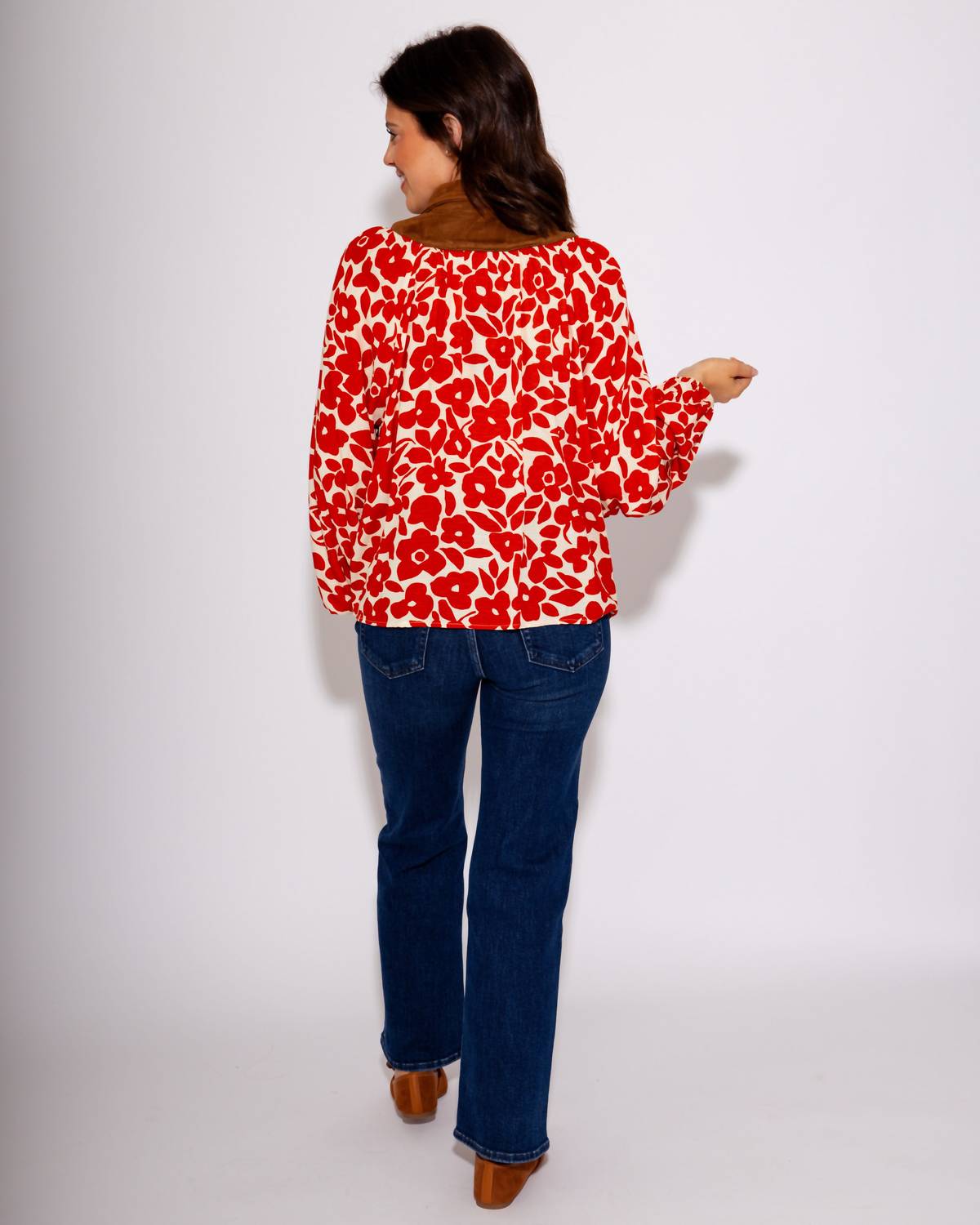 Thml - Elegant Bloom Long Sleeve Top