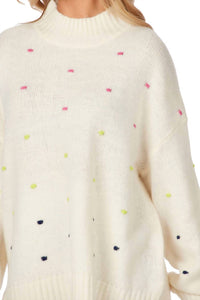 Mudpie - NOVIE POM POM SWEATER