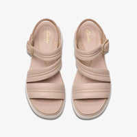 Clarks Women's Tuscan Strap Sandals in sand leather - women's sandal - view 5