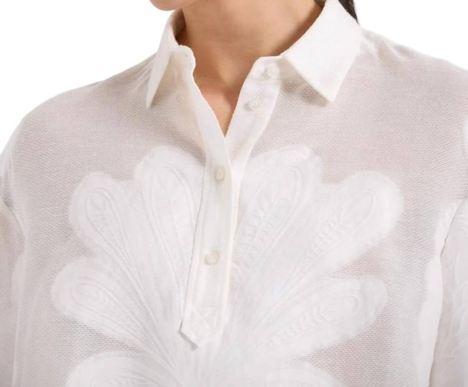 La Doublej - Poet Cotton Jacquard Shirt