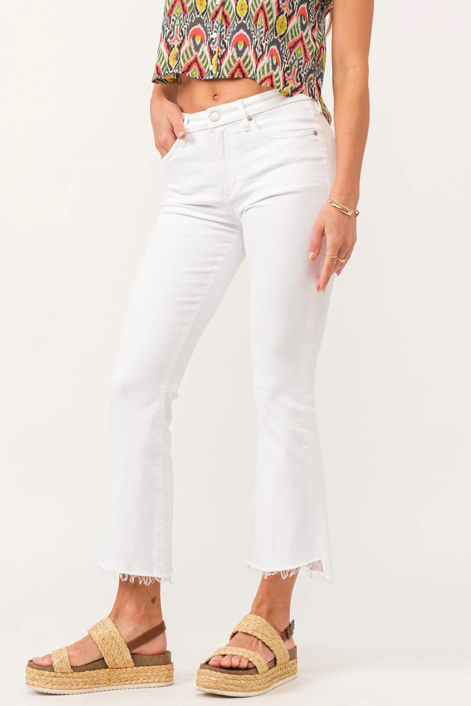 Dear John Denim - Jeanne Crop Flare Jeans