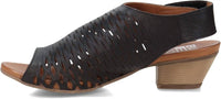 bueno Women's Lacey Sandal in black 1 - women's sandal