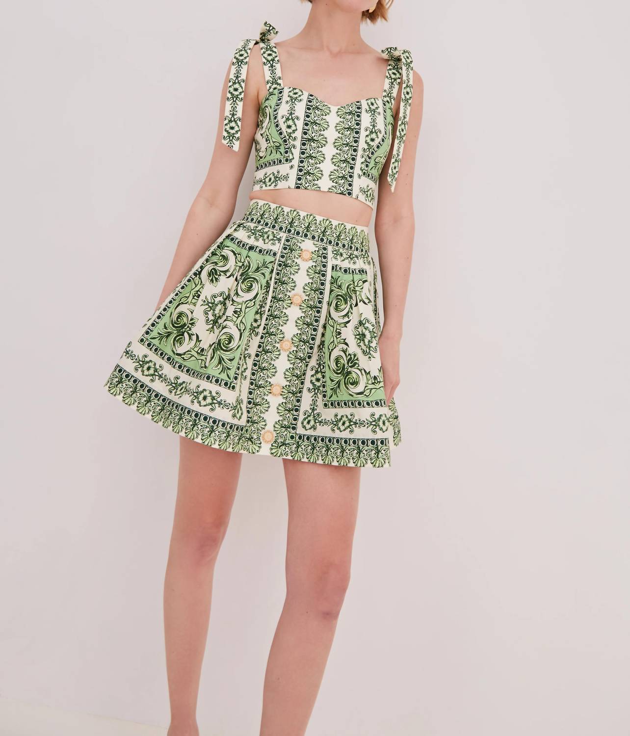 Cara Cara - Betty Fit And Flare Mini Skirt
