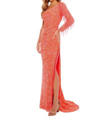 Rachel Allan - Long Sleeve Maxi Dress