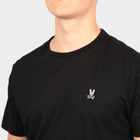 Psycho Bunny Classic Crew Neck T-shirt in black - men's t-shirt - alternate view