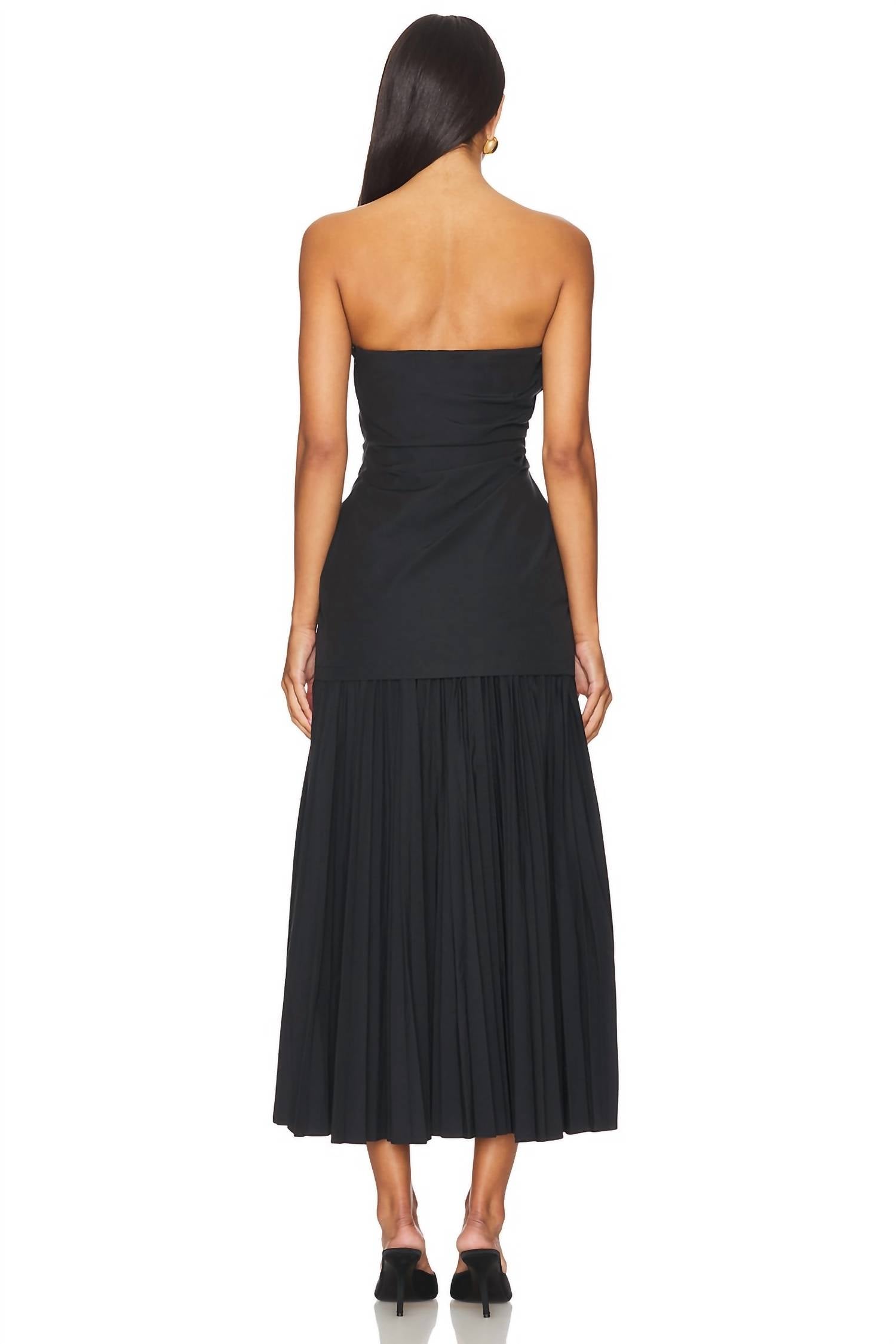 A.L.C. - Austin Strapless Pleated Dress