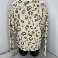 Mother - The Jumper Leopard Print Pullover Sweater