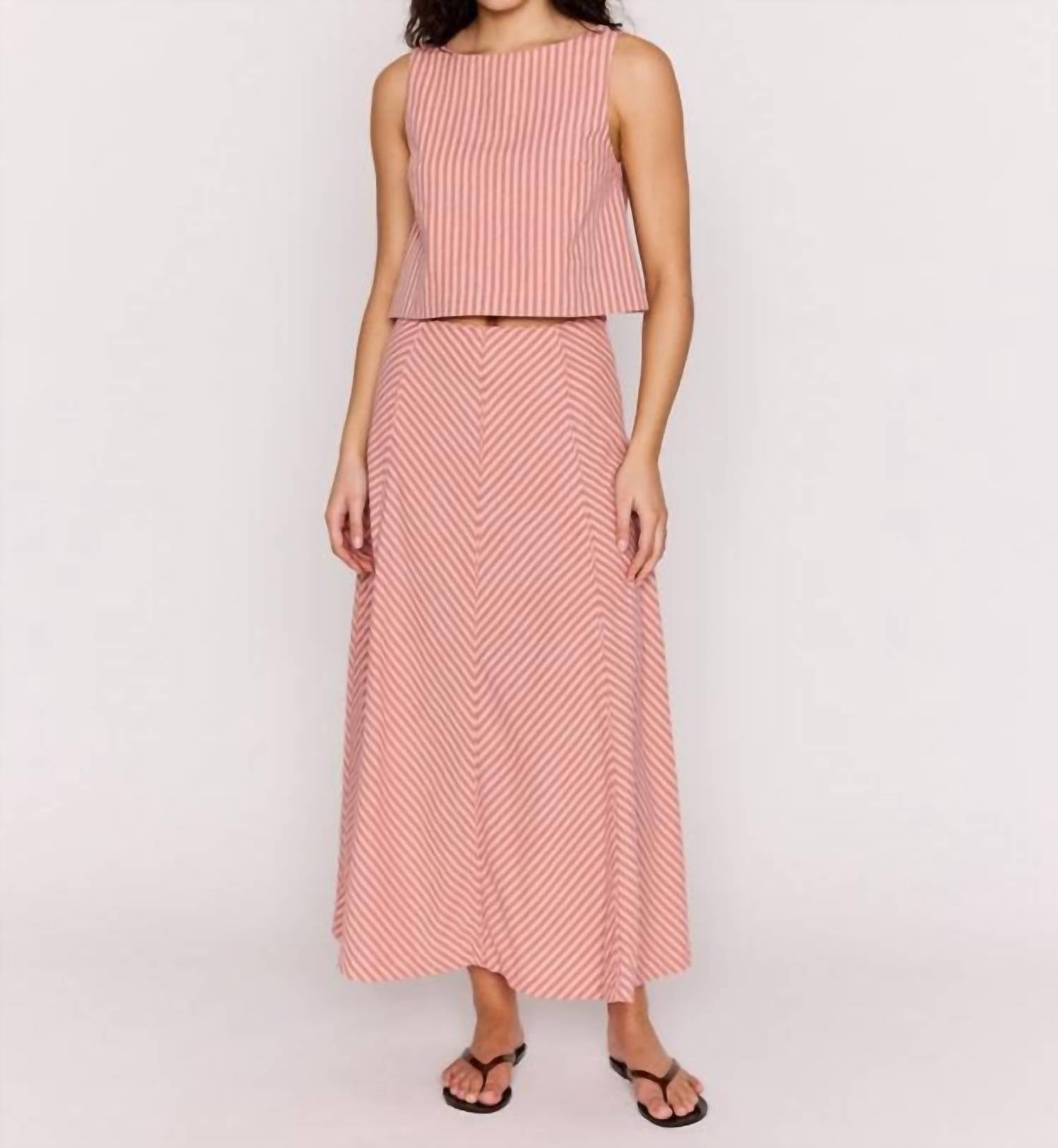 MINKPINK Paloma Low Back Top in pink - women's blouse - detail view