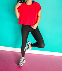 Rae Mode - Anna Open Back Slub Tee