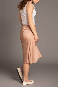 N°21 - Satin Midi Skirt