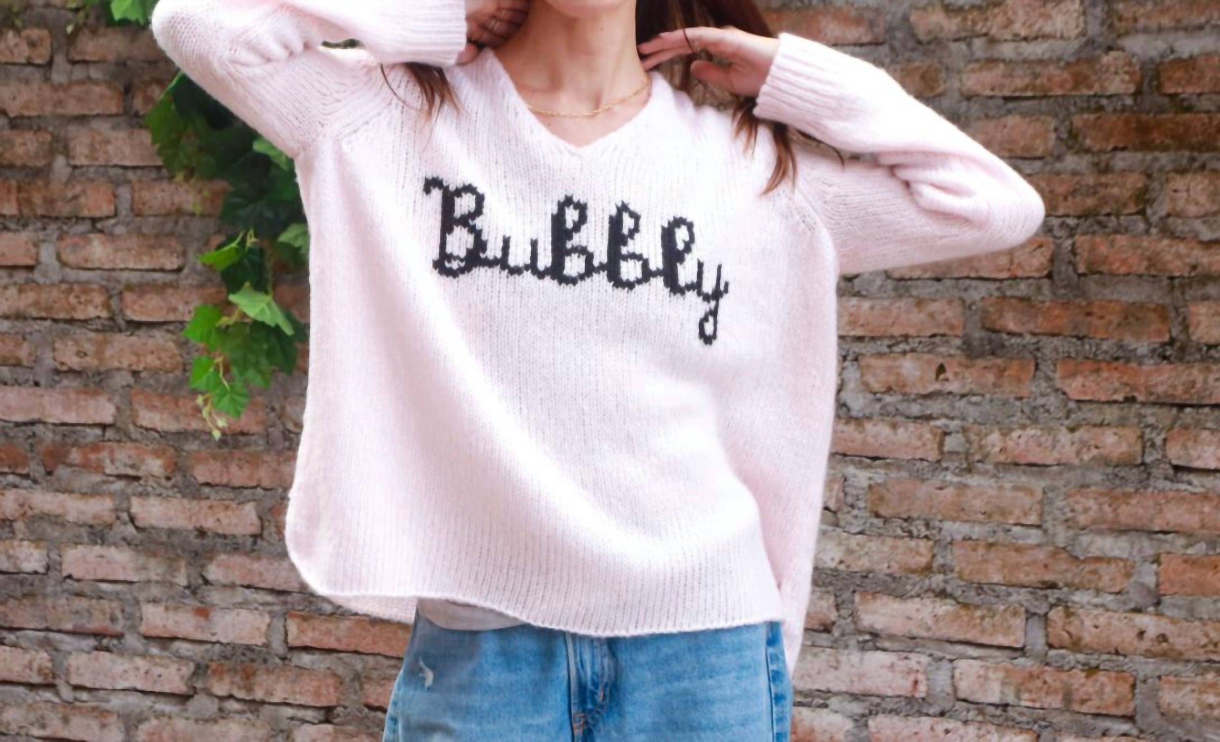Wooden Ships - Bubbly V-neck Sweater