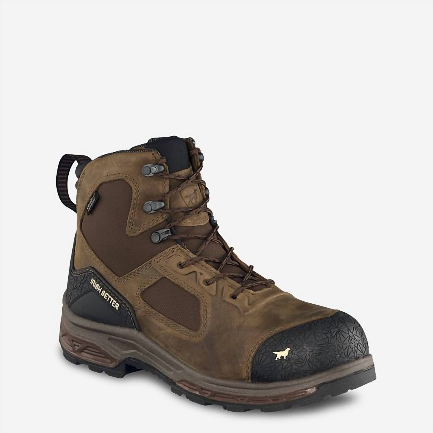 Irish Setter Boots - Men's Kasota Waterproof Leather Safety Toe Side-zip Boot