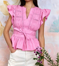 Love The Label - Madelyn V-Neck Top