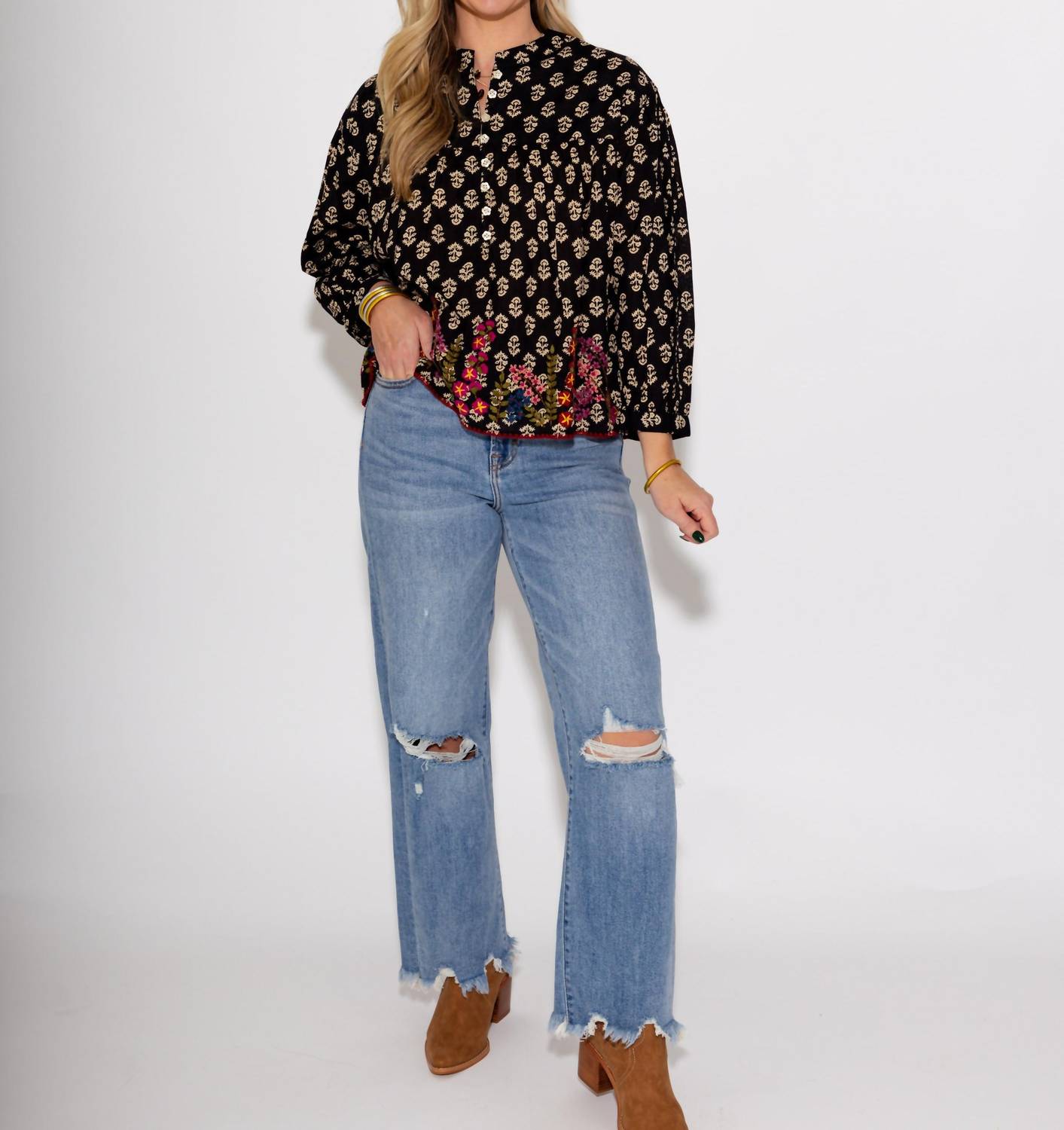 Ivy Jane - Field Of Flowers Top
