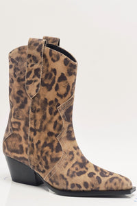 Free People Women's Cat Nap Cowboy Boots in leopard - women's shoe