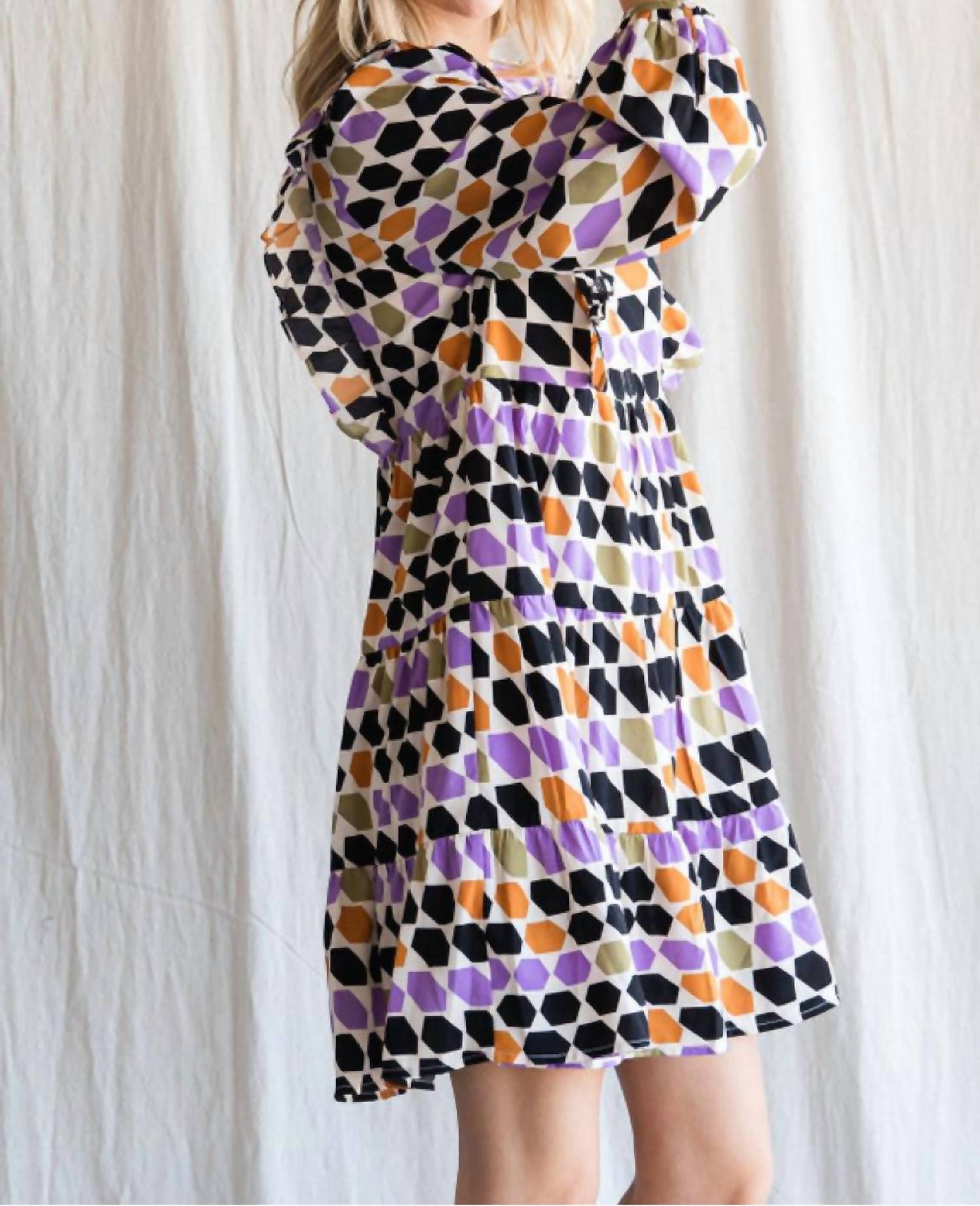 Jodifl - Shape Up Printed Dress
