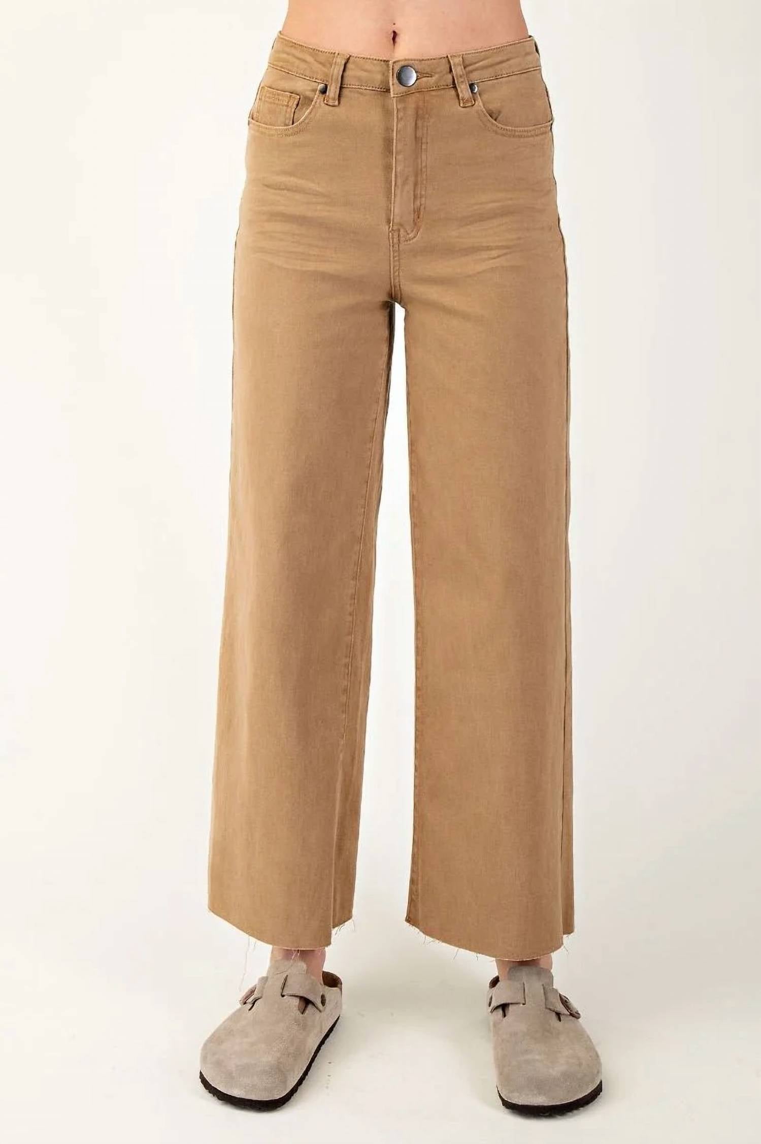 Easel - Everyday Wide-leg Pants