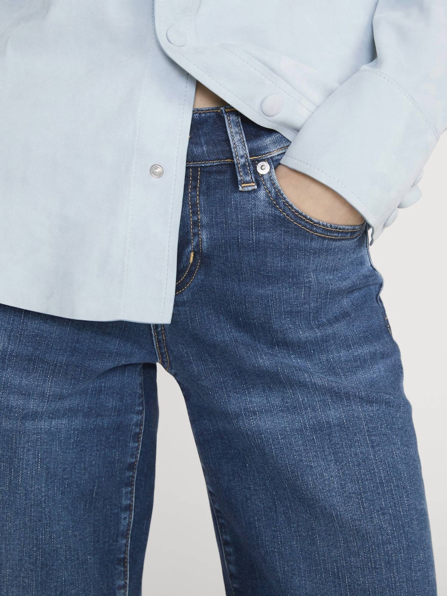 Frame - Low Rise Le Slim Palazzo Jeans