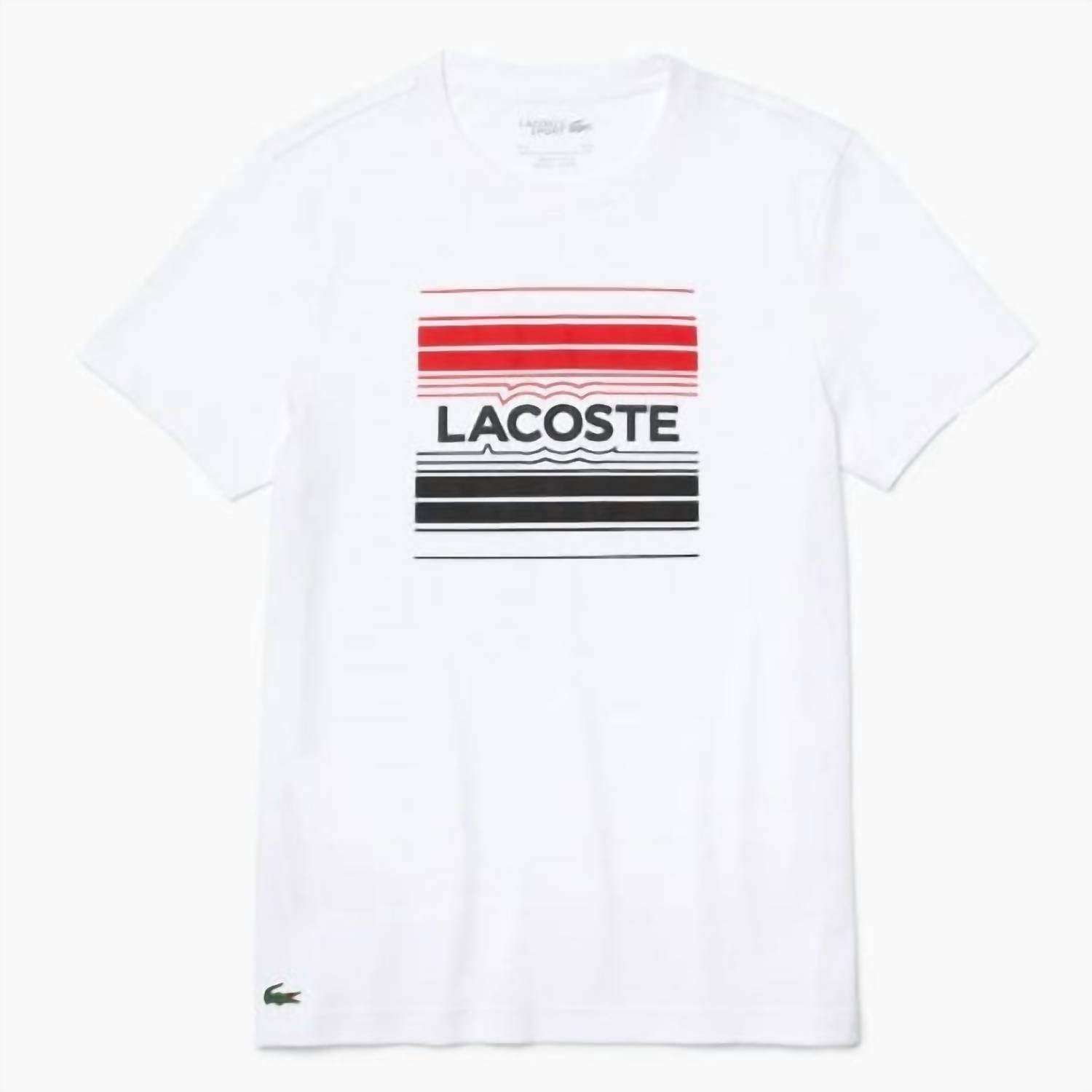Lacoste - Sport Stylized Logo Print T-shirt
