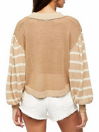 Free People - Between The Lines Stripe Sweater