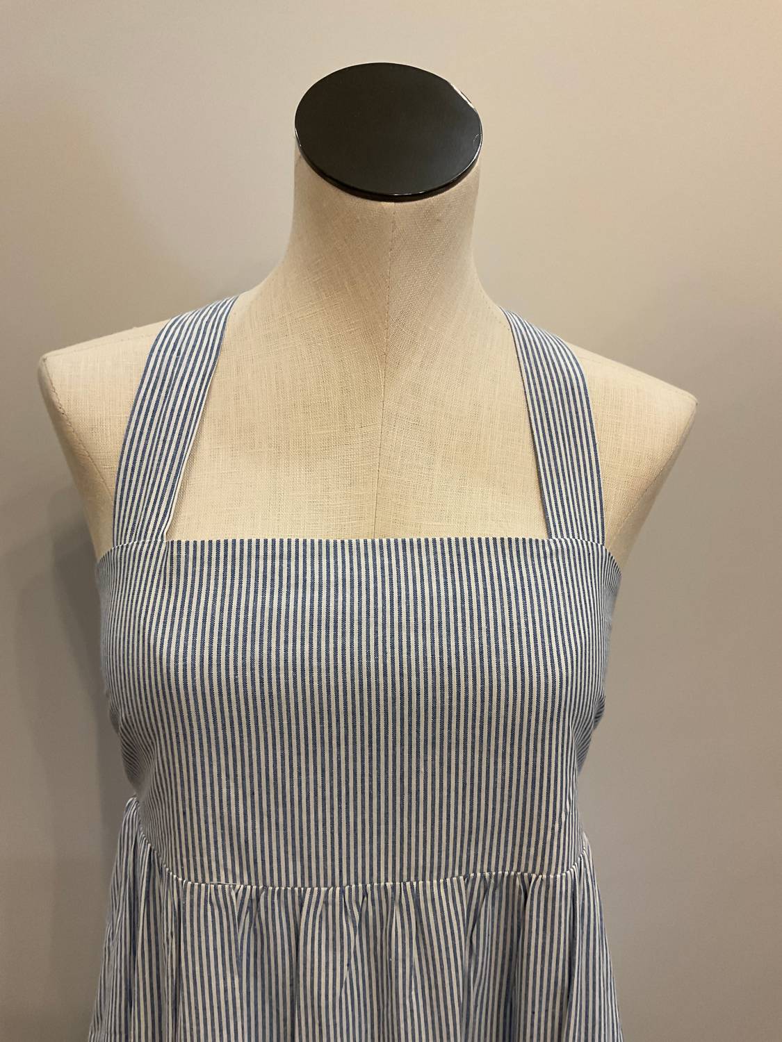 Thml - Embroidered Tie Midi Dress