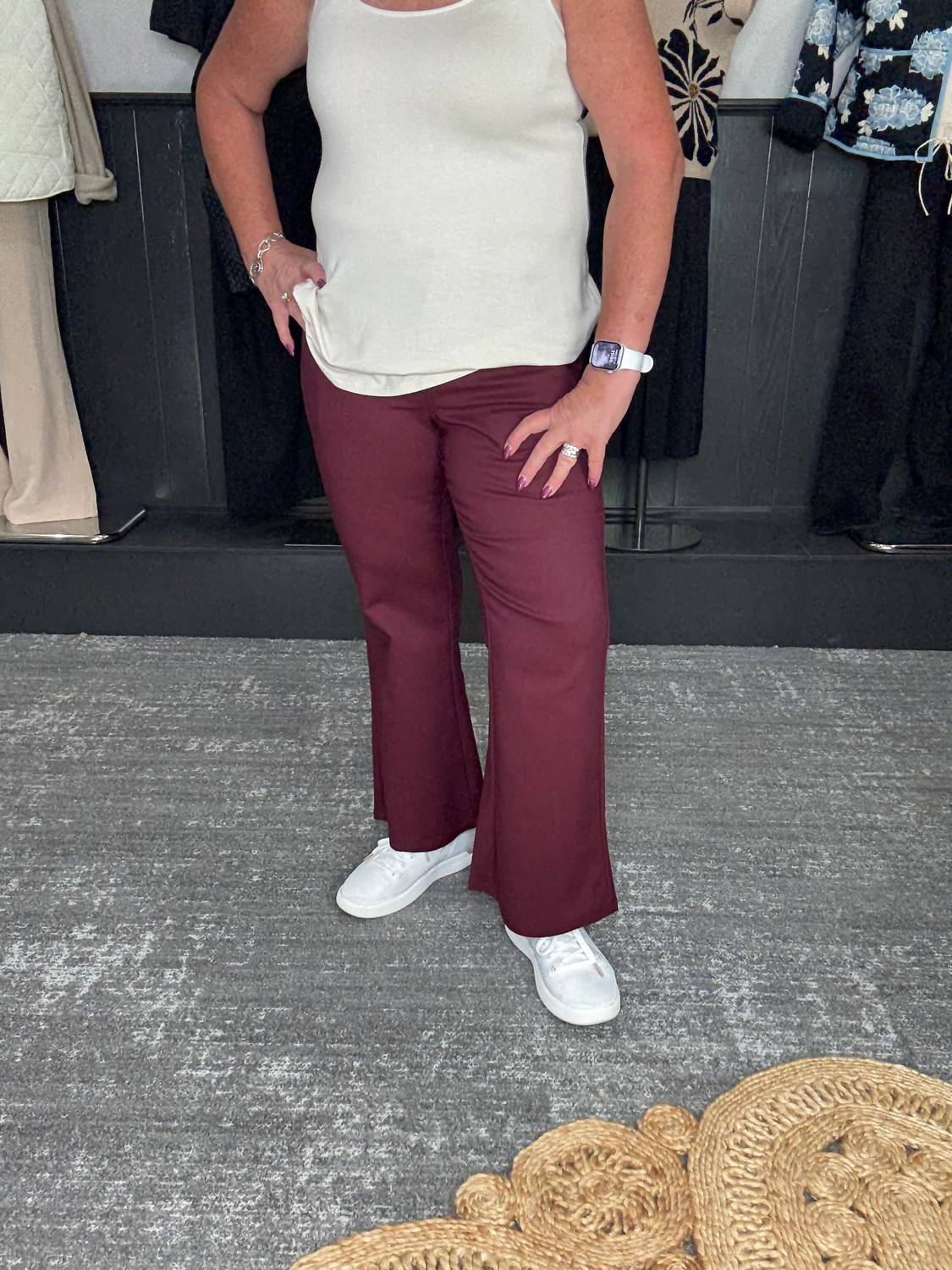 Aryeh - Wide Leg Ankle Pants
