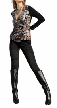 Dolcezza - Simply Art Joy Burlington Top