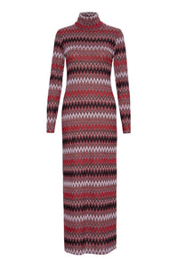 Liv Mock Neck Long Sleeve Dress