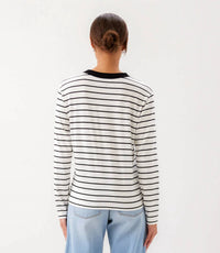 Karen Kane - Stripe Long Sleeve Top