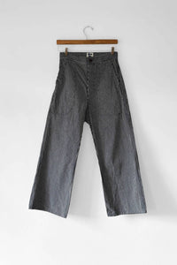 Uqnatu - Women's Sailor High Rise Wide Leg Pant