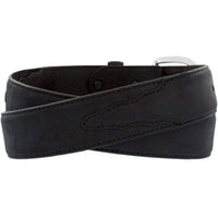 Justin Men's Classic Western Belt - men's accessory - detail view
