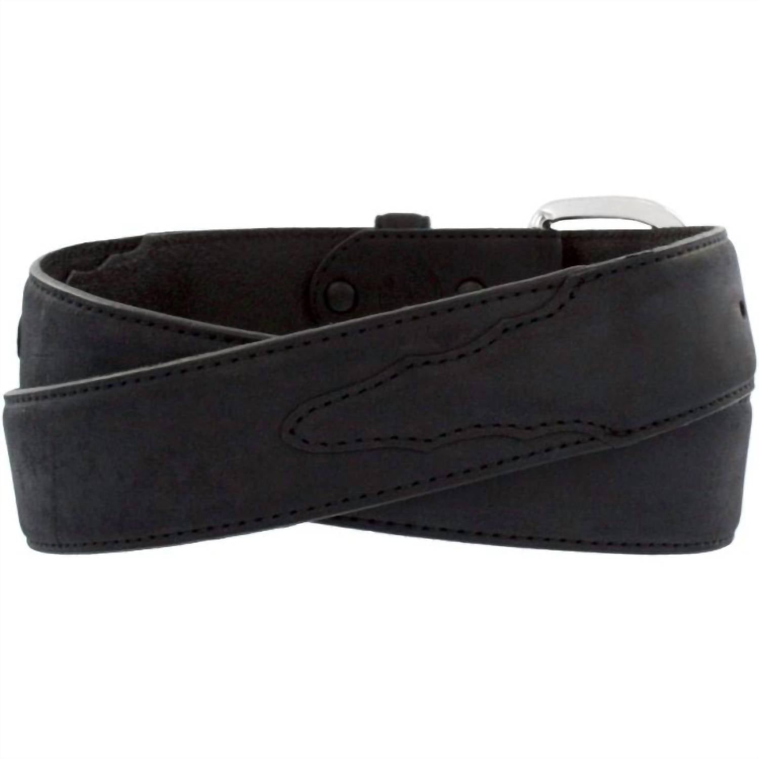 Justin Men's Classic Western Belt - men's accessory - detail view