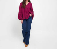 Elsie & Zoey - Blayke Babydoll Blouse