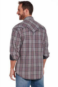 Cowboy Up - Long Sleeve Plaid Shirt