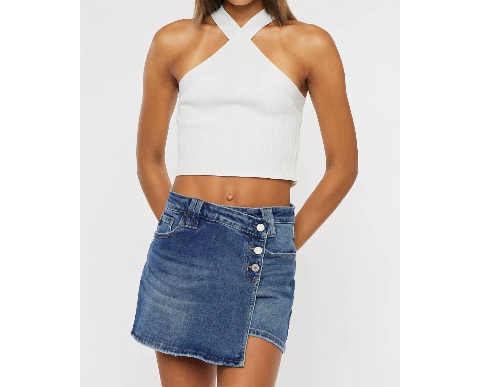 Kancan - Denim Skorts