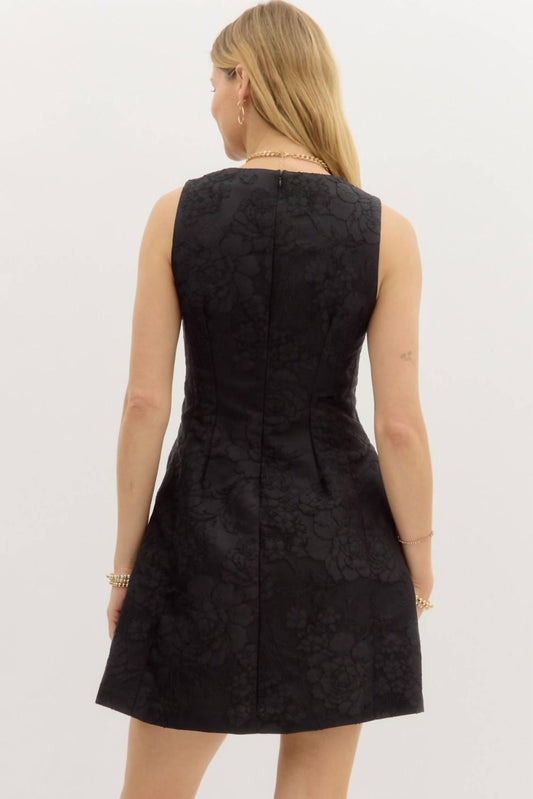 Entro - Jacquard Mini Dress