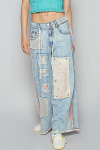 Pol - Stud detail woven pants