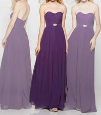 Last Dress - Strapless Chiffon Dress