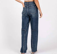 Petra153 - Women's High Rise Barrell Jeans