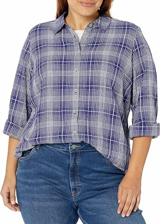 Foxcroft - Women's Rhea Plaid Perfection Long Sleeve Shirt