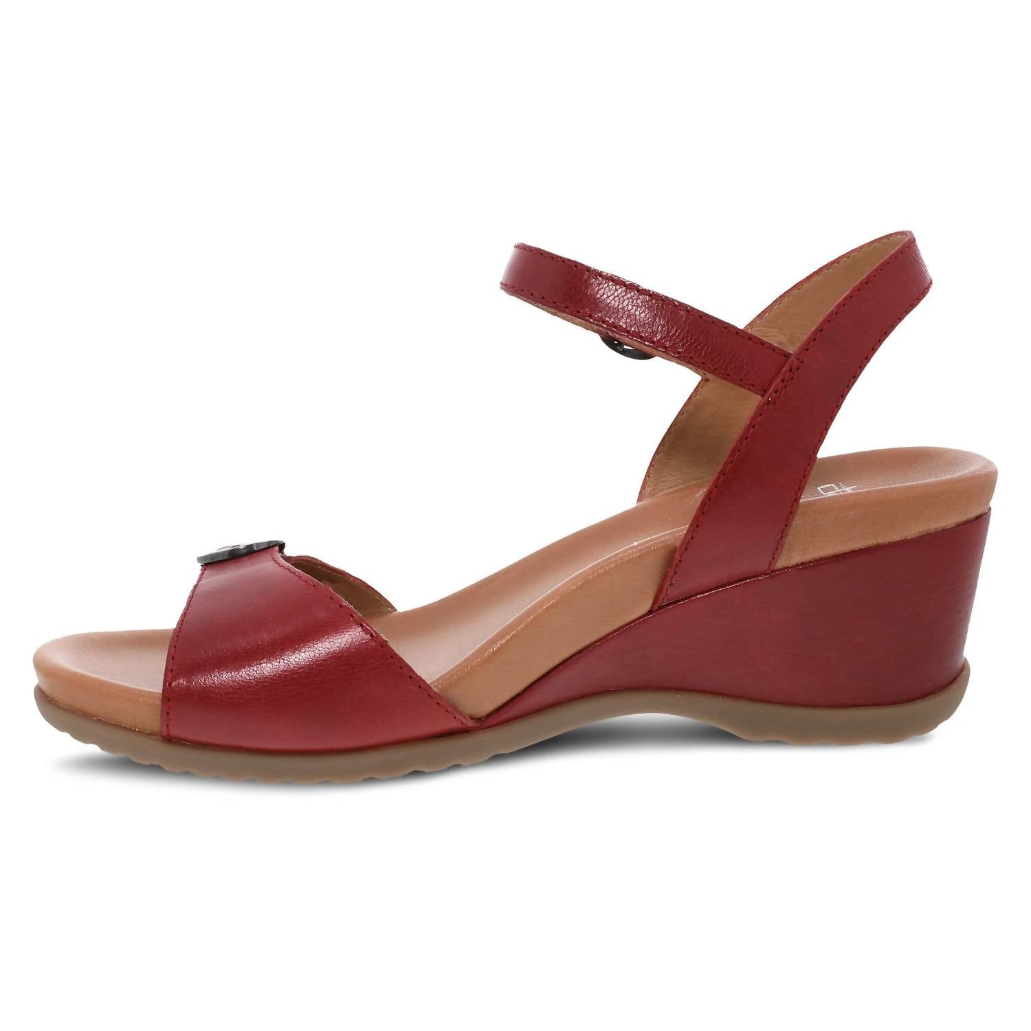 Dansko - Women's Arielle Leather Wedge Sandals